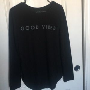 Good vibes- LOL vintage sz L hi lo sweatshirt